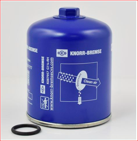 Comprar K087957 Knorr-bremse Filtro del desecador de aire (separador de agua y aceite) (camión)