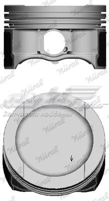 Comprar 8714830700 Nural Pistón completo para 1 cilindro, segunda reparación (+0,50 mm)