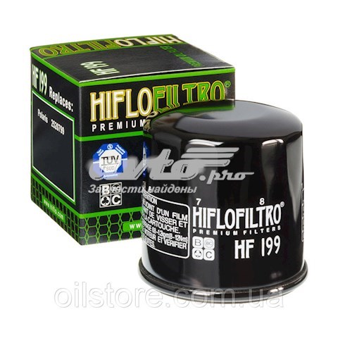 Filtro de aceite HIFLOFILTRO HF199