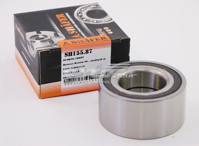 Cojinete de rueda delantero SH15587 Shafer