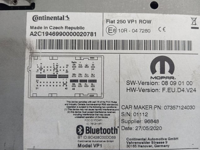Comprar Radio Peugeot Boxer III 250