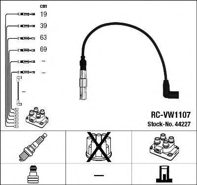 Cables de bujías RCVW1107 NGK