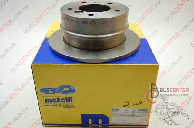 Comprar 230491 Metelli Disco de freno trasero