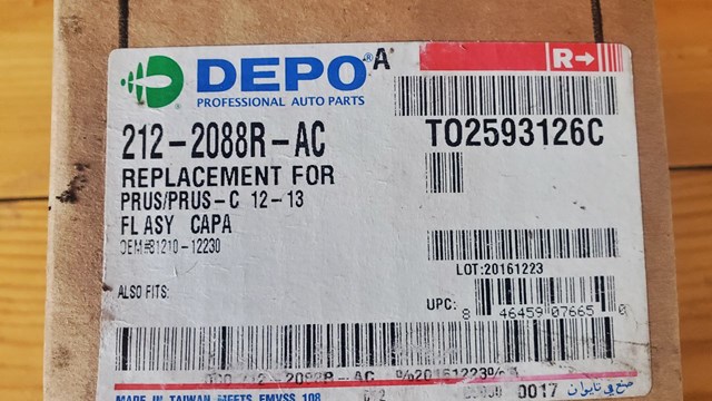Faro antiniebla derecho 2122088RUQ Depo/Loro/Abakus