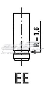 6333 Freccia válvula de admisión