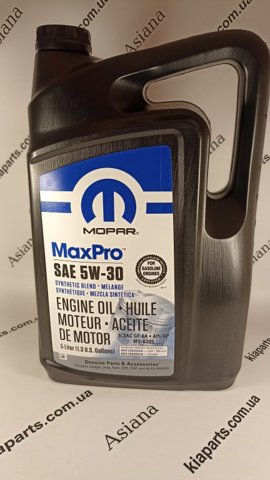 Aceite motor Chrysler 68518205AA precio, desde 39,93 EUR