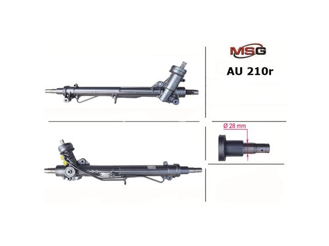 Cremallera de dirección AU210R MSG Rebuilding