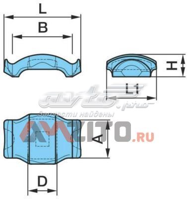 Comprar 0303221530 BPW Kit de reparación de ballesta