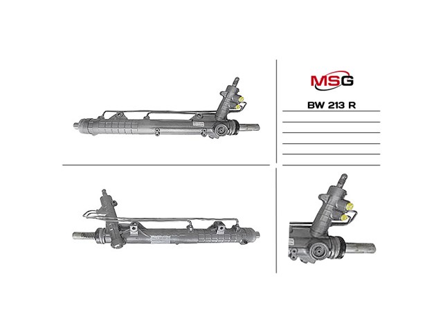 BW213R MSG Rebuilding Cremallera caja de direccion