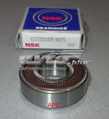 Cojinete alternador NSK 6203DDUCM