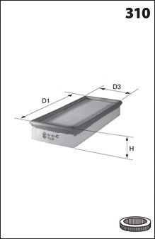 El filtro de aire Mecafilter ELP9470 precio, desde 9,80 EUR