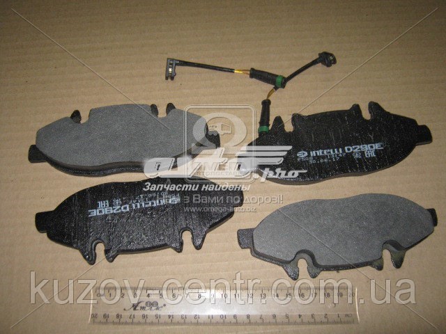 Pastillas de freno delanteras de disco DAFMI D290E