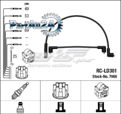 Juego de cables de bujias NGK RCLD301 precio, desde 21,51 EUR
