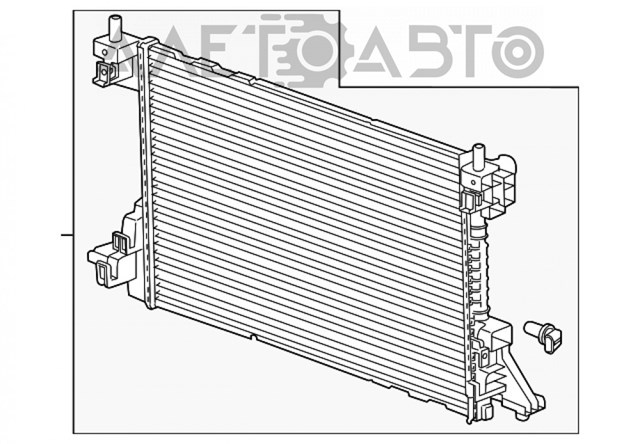 Comprar 22839735 General Motors Radiador de auto