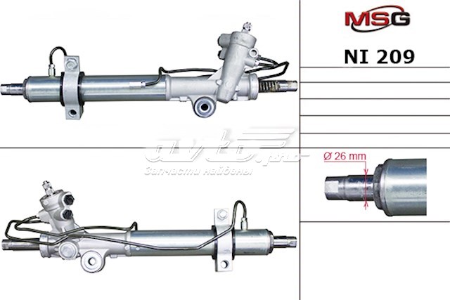 Engranaje de dirección Nissan/Infiniti 49001CC20B precio, desde 115,71 EUR