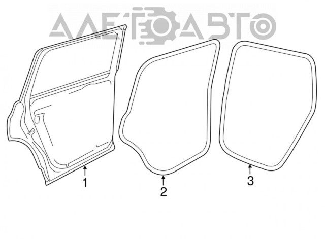Comprar 30833023 AND Puerta trasera izquierda
