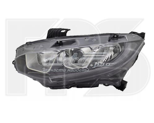 Faros delantero izquierdo para Honda Civic X