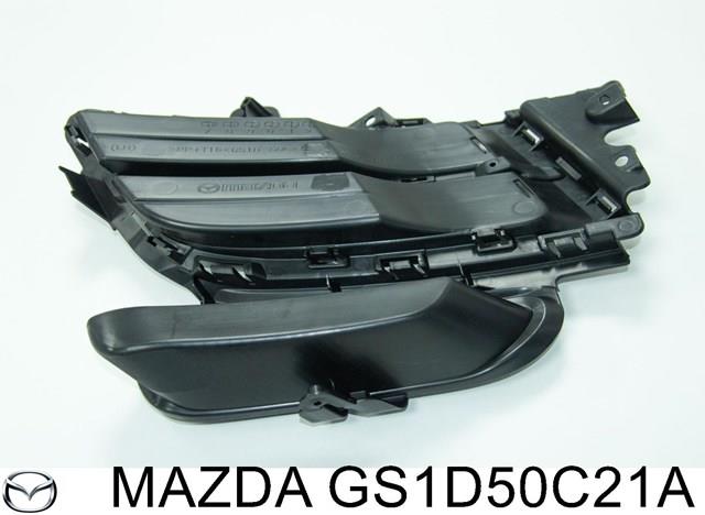 GS1D50C21A Mazda rejilla de antinieblas delantera izquierda