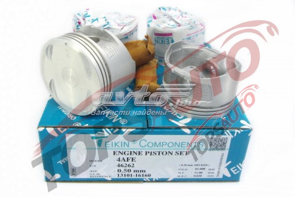 46262050 Teikin juego de piston para motor, 2da reparación (+ 0,50)