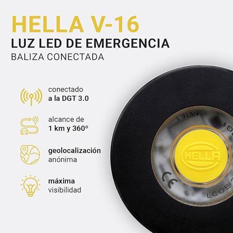 FLASHLEDSOS Flashled Luz emergencia coche