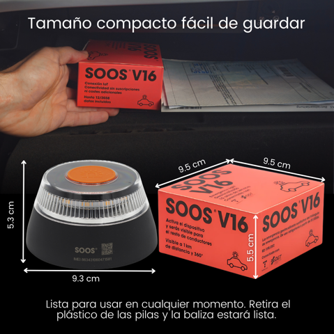 Luz de Emergencia V16 SOOSV168437028443021 Soos