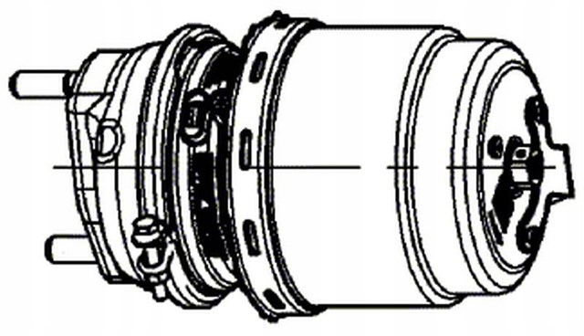 Acumulador de presión, sistema frenos WABCO 9254860110