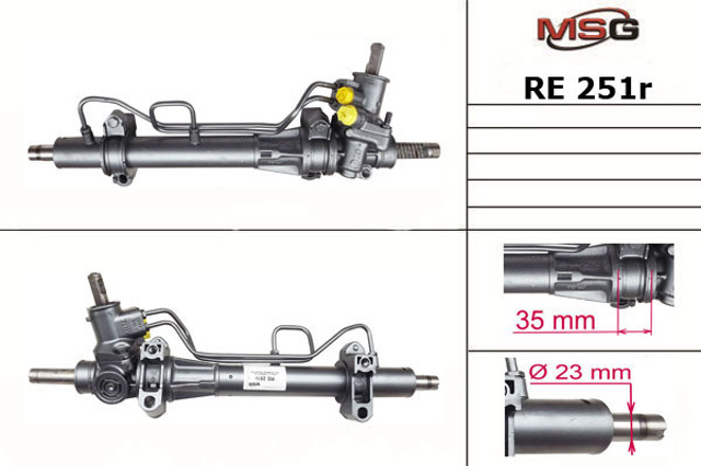 Caja de dirección MSG Rebuilding RE251R