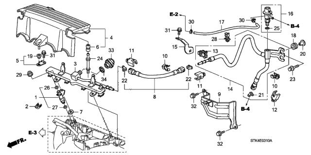 Comprar 91301RDVJ01 Honda Arandela superior del inyector
