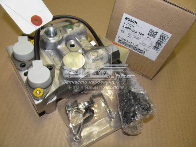 Válvula reguladora de presión del sistema common rail 2469403126 Bosch