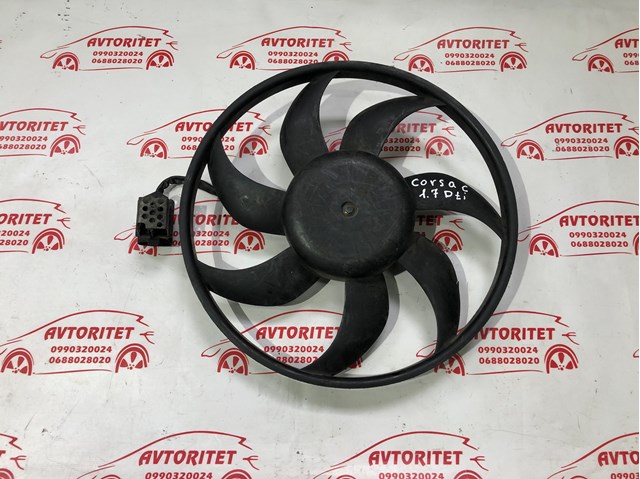 09129965 General Motors ventilador (rodete +motor refrigeración del motor con electromotor completo)