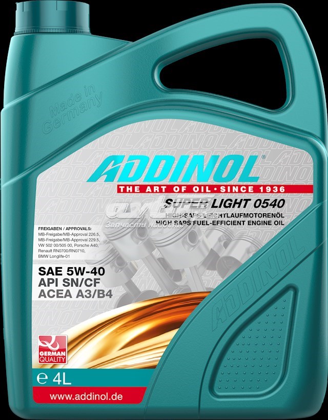 Aceite de motor ADDINOL 4014766251022