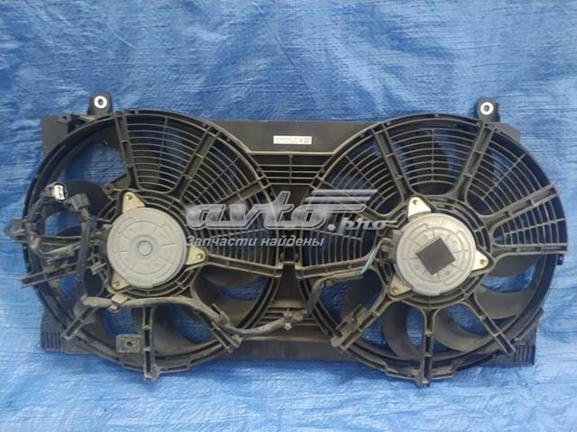 214813NF0A Nissan difusor de radiador, ventilador de refrigeración, condensador del aire acondicionado, completo con motor y rodete