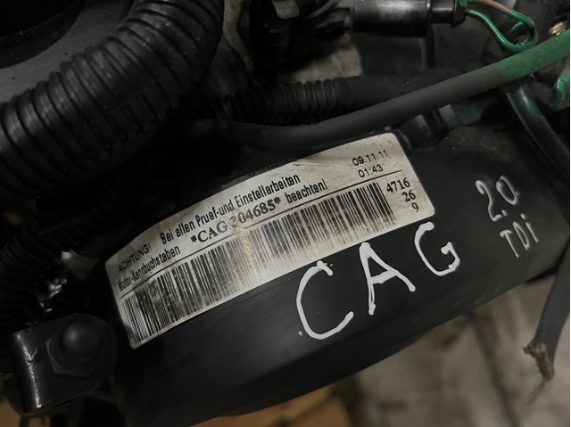 CAGA VAG Motor completo