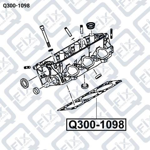 Q300-1098 Q-fix junta de culata