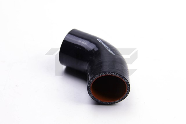 9376 Metalcaucho tubo flexible de aire de sobrealimentación derecho