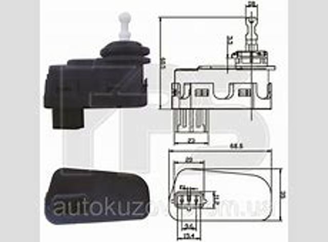 Comprar FP3217RK1 FPS Motor regulador de faros