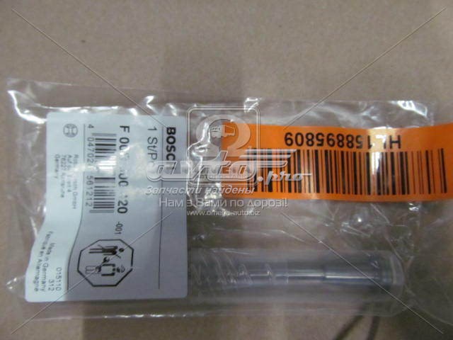 Válvula de inyector F00RJ00420 Bosch