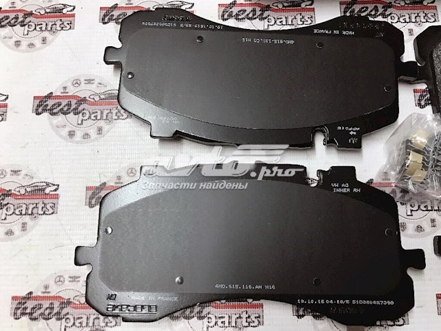 4M0698151AK VAG Pastillas delanteras