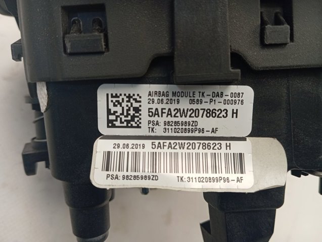Airbag en el lado del conductor Peugeot/Citroen 98285989ZD precio, desde 364,45 EUR