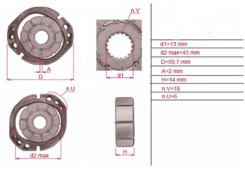 7L6422153E VAG bomba de dirección