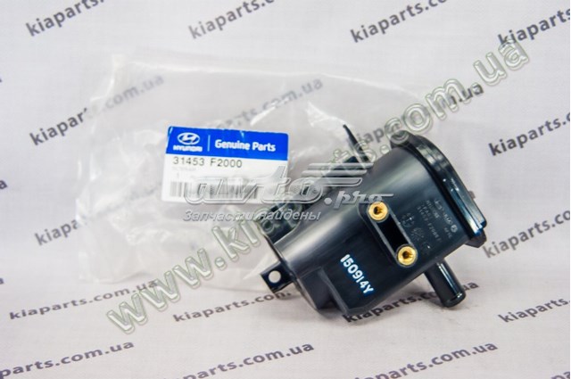 Filtro de carbón activado, ventilación depósito HYUNDAI 31453F2000