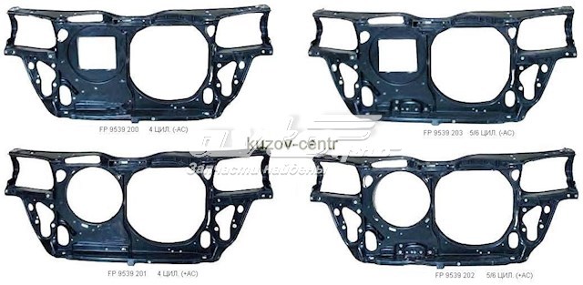 FP 9539 201 FPS soporte de radiador vertical (panel de montaje para foco)