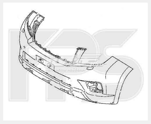 FP7019900 FPS parachoques delantero
