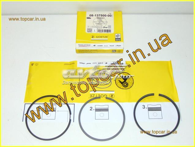 Comprar 0813750000 Goetze Aros de pistón para 1 cilindro, STD