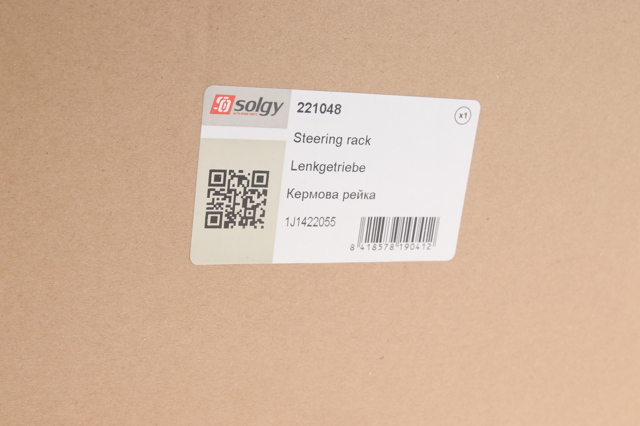 221048 Solgy Cremallera caja de direccion
