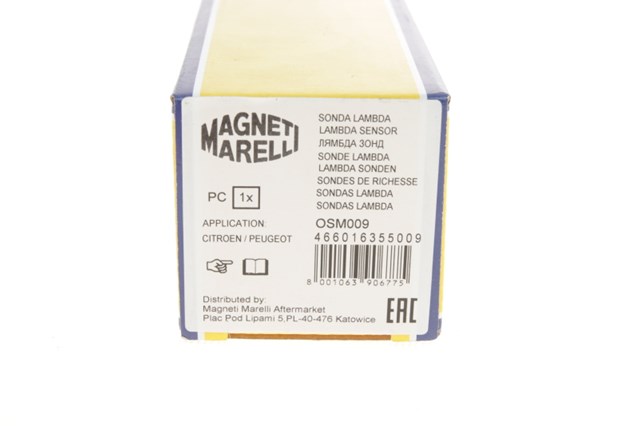 Sensor de oxígeno previo al catalizador 466016355009 Magneti Marelli