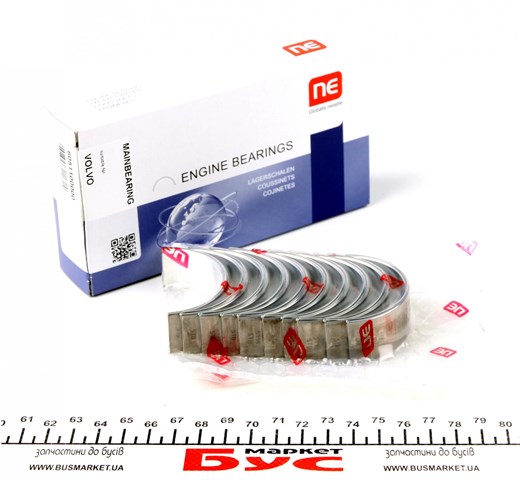 Kit cojinetes cigüeñal, estándar, (STD) NE/NPR 180051000100