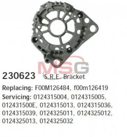 230623 Cargo Tapa trasera del alternador
