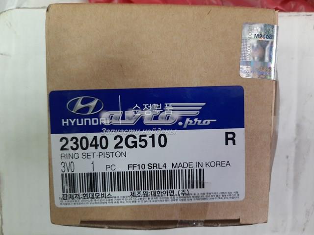 230402G510 Hyundai/Kia juego de aros de pistón, motor, std