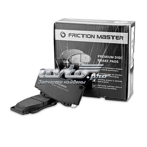 MKD1179 Friction Master pastillas de freno delanteras